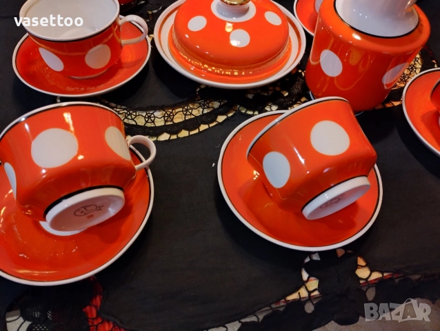 Сервиз за чай, снимка 2 - Сервизи - 52189496