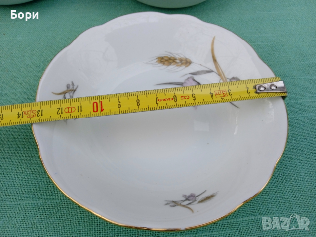 Фин порцелан BOHEME купички, снимка 8 - Чинии - 36402903