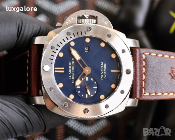 Мъжки часовник Panerai Luminor Submersible 1950 с автоматичен механизъм, снимка 2 - Луксозни - 37242764
