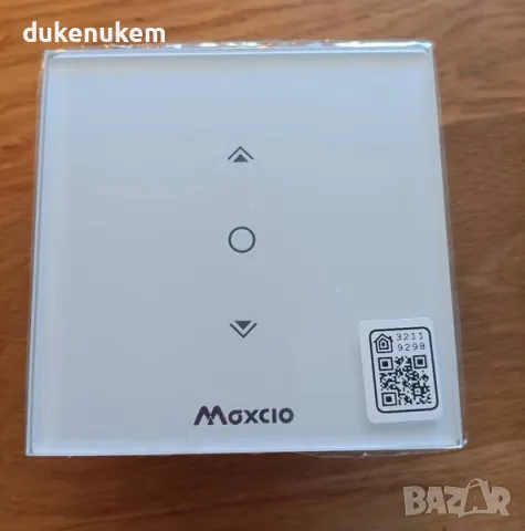 НОВ! WiFi превключвател Maxcio за завеси, APP, процент и таймер, снимка 9 - Друга електроника - 49662903