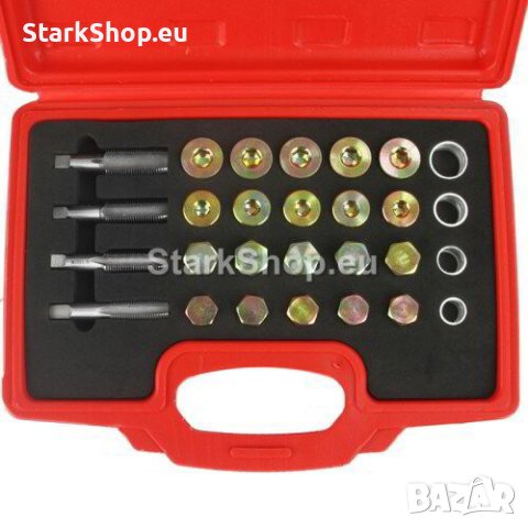 Комплект за ремонт на пробки на картер 64 части Mar-Pol, снимка 2 - Куфари с инструменти - 40370730