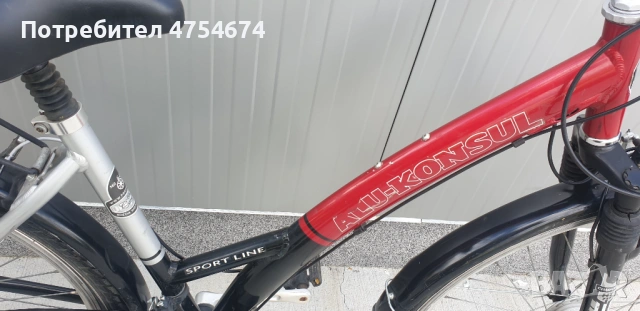 Дамски алуминиев велосипед Alu-Konsul колело 28", снимка 4 - Велосипеди - 53784199