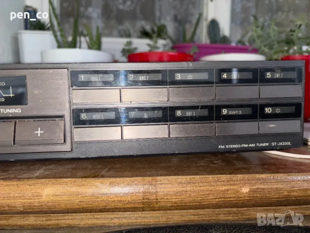 SONY FM stereo tuner ST-JX320L, снимка 2 - Аудиосистеми - 48422199