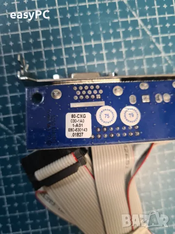 Нова оригинална планка ASROCK VGA-HDTV RGB PC 80-CXG, снимка 5 - Кабели и адаптери - 48920012