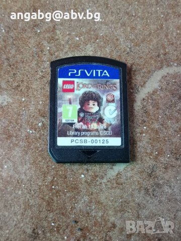 "Lego  Lord Of The Rings" Ps Vita, снимка 1