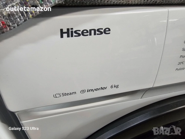 пералня Hisense slim, снимка 2 - Перални - 52838442