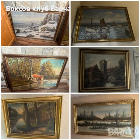 Продавам цялата си колекция от над 40 старинни картини с  маслени бои , снимка 4 - Антикварни и старинни предмети - 50774202