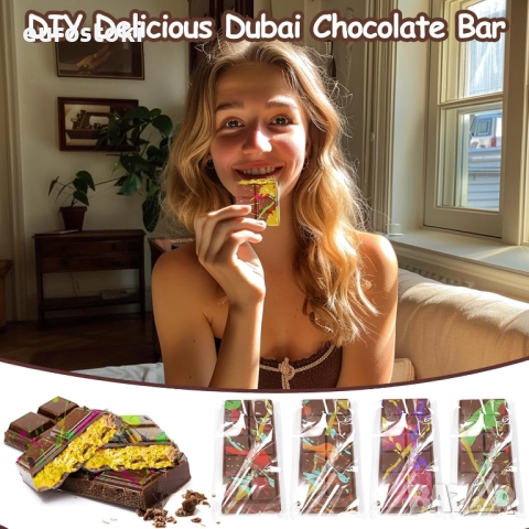 VICDUEKG Пакет от 3 форми за шоколад, шоколадови блокчета, изработена от силикон, снимка 2 - Форми - 51705335