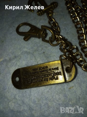 ЗДРАВ СТОМАНЕН КЮСТЕК за ДЖОБЕН ЧАСОВНИК или КЛЮЧОДЪРЖАТЕЛ ВЕРИЖКА СИНДЖИРЧЕ за КОЛАН 31251, снимка 11 - Колиета, медальони, синджири - 42082336