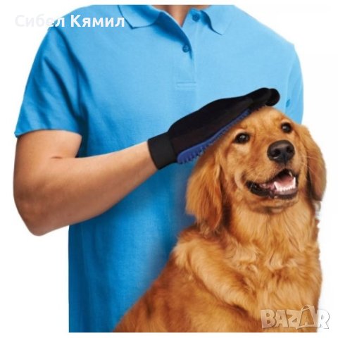 Ръкавица True Touch за почистване на косми на домашни любимци, снимка 2 - За кучета - 44245300
