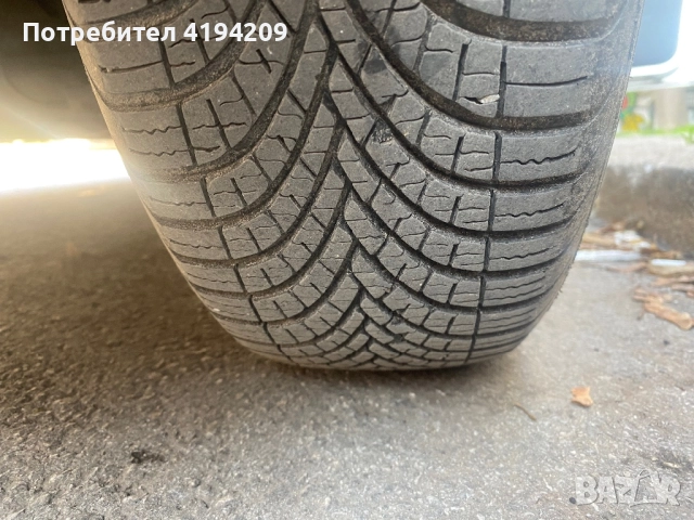 120 лв 2 бр джанти с гуми 4х100 стоманени, снимка 3 - Гуми и джанти - 52747492