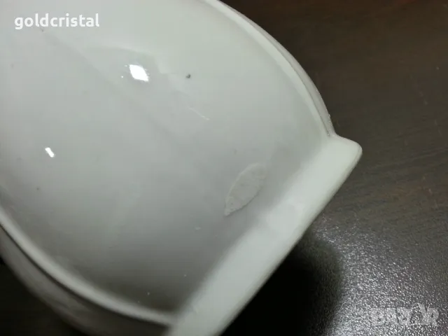 стар български порцелан барок кана , снимка 4 - Антикварни и старинни предмети - 48936687