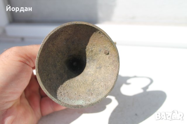 Старо бронзово кандило, снимка 10 - Антикварни и старинни предмети - 41065939