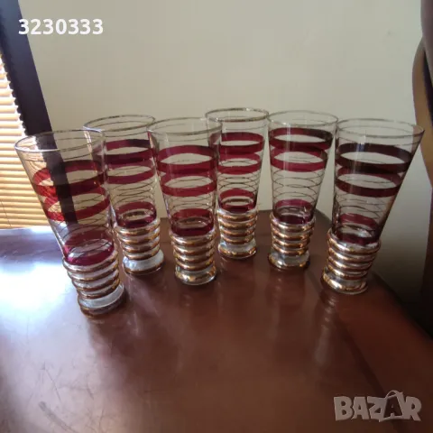 Кристални чаши за безалкохолно цветни, снимка 2 - Чаши - 49147608