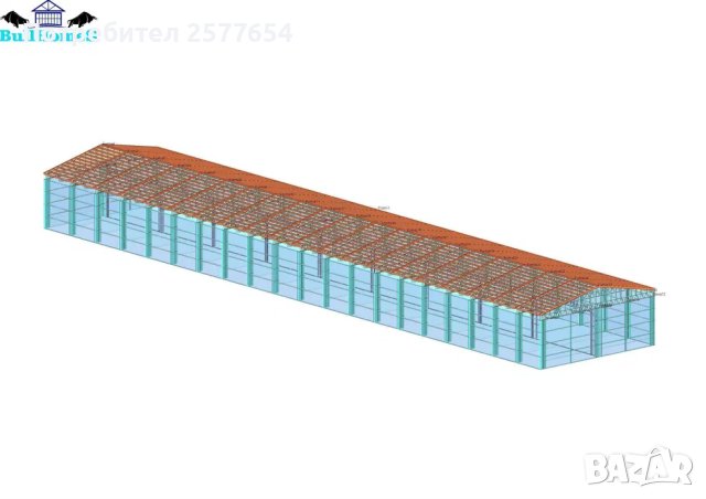 ЛИЗИНГ - Халета, Хале, Магазини, Магазин, Складове 720м2 , снимка 2 - Строителни материали - 44144017