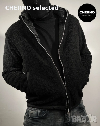 Яке с качулка CORE BY JACK & JONES Sherpa Jacket – Размер L – Отлично състояние, снимка 6 - Якета - 53012634