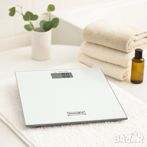 Домакинки кантар за телесно тегло до 180кг с LCD дисплей, снимка 4 - Друга електроника - 51728743