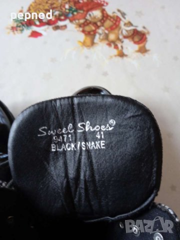 Дамски боти №41 НОВА ЦЕНА 35 лв, снимка 4 - Дамски боти - 44304042