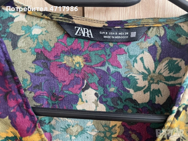 Рокля Zara размер с, снимка 2 - Рокли - 53212060