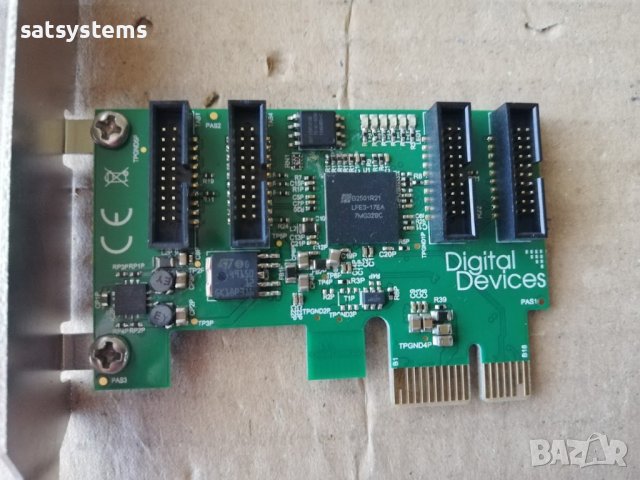 Digital Devices DuoFlex S2+Octopus V3 Dual DVB-S2 Tuner (Rev. V4A)PCI-E, снимка 8 - Други - 42150741