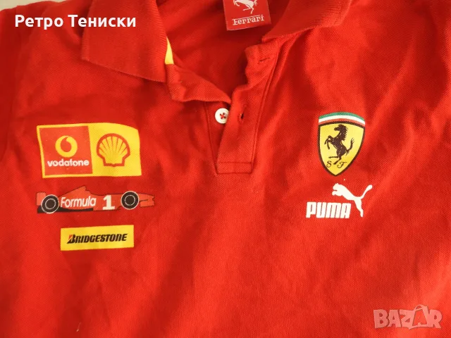 Тениска PUMA — Деца размер L Червено, снимка 6 - Тениски - 56319302