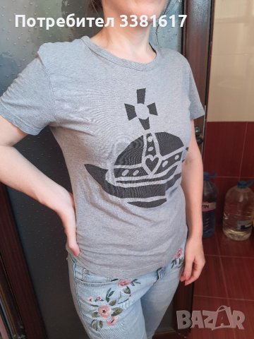 Тениска Vivienne Westwood Red Label размер S, снимка 3 - Тениски - 39578519