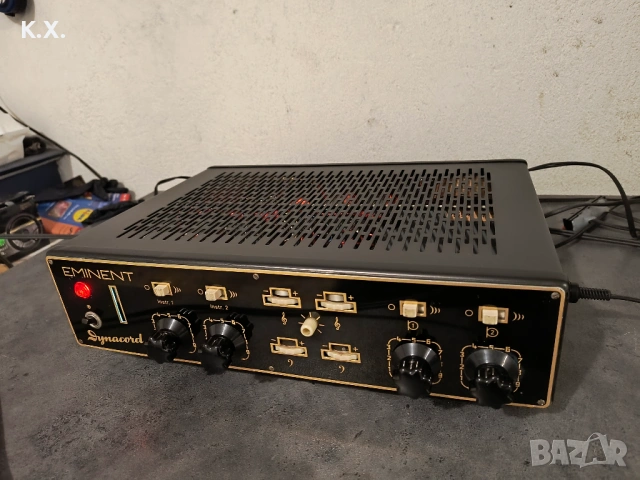 Dinacord Eminent лампов усилвател , снимка 5 - Ресийвъри, усилватели, смесителни пултове - 53513273