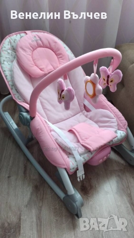 Музикален детски шезлонг