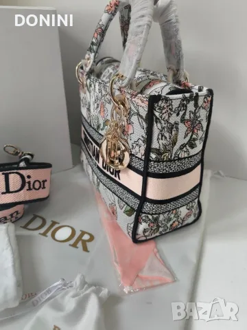 Christian Dior Дамска чанта, кожа, снимка 7 - Чанти - 56316498