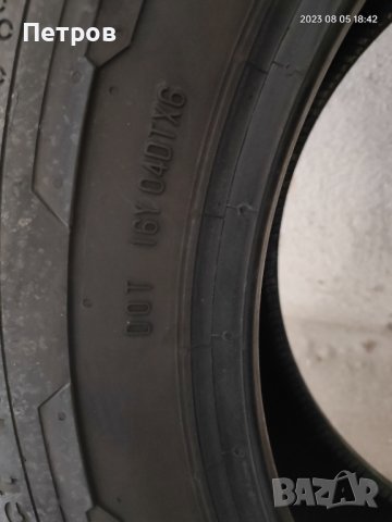 Бусове гуми Continental ContivanContact 100 размер 215/65/16 C, снимка 4 - Гуми и джанти - 41810919