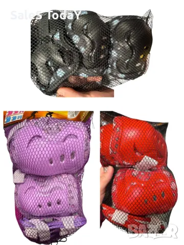 Наколенки и налакътници за спорт, Детски Комплект от наколенки, 4 цвята, снимка 8 - Аксесоари и консумативи - 45414389