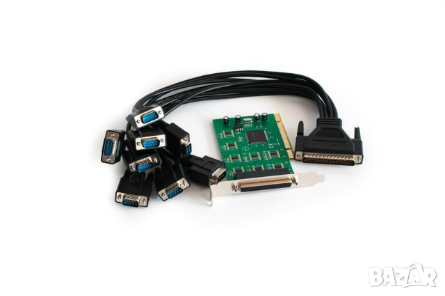iOCrest контролери USB/PCI/PCI-E към LPT/RS232 2/4/6/8 порта, снимка 8 - Кабели и адаптери - 19494097