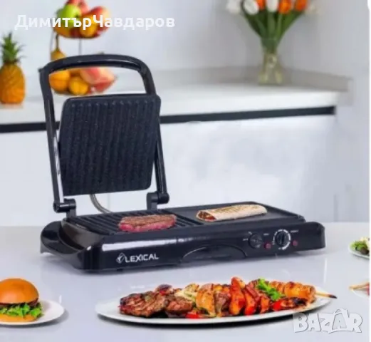 Контактен грил, Lexical, снимка 3 - Скари - 49767711