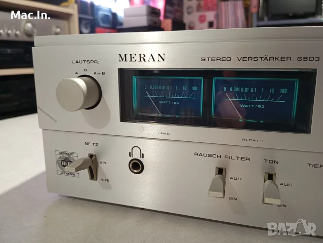 Усилвател MERAN 6503, снимка 4 - Ресийвъри, усилватели, смесителни пултове - 56163435