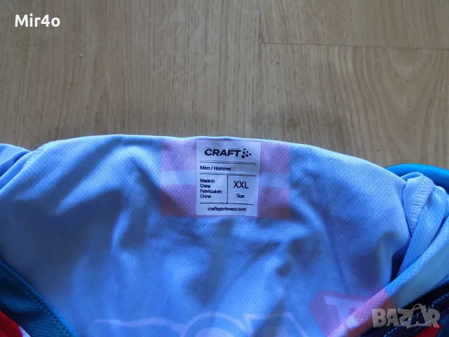 вело джърси craft тениска екип мъжко шосейно колоездене оригинално M/XXL, снимка 7 - Спортни дрехи, екипи - 47047171