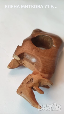 Лот фигурки от дърво 10 бр., снимка 10 - Колекции - 53528237