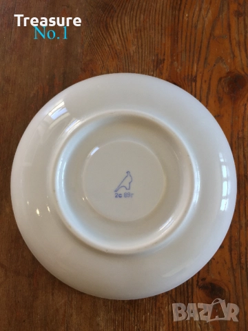 2бр. чинийки костен порцелан Дулево 1989г., снимка 3 - Антикварни и старинни предмети - 40953876