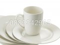 НОВ! Сервиз чаши за кафе и чинии за десерт костен порцелан 12 части, снимка 2