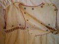 Ретра детска рокля ръчноо бродирана копринен кенар, снимка 6