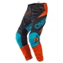 Мотокрос Брич ONEAL ELEMENT FACTOR GRAY/ORANGE/BLUE, снимка 1