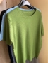 6 цвята дамска блуза с къс ръкав финно машинно плетиво големи размери , снимка 4