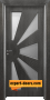 Интериорна врата Gama 204, цвят Сив кестен