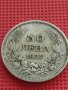 Сребърна монета 50 лева 1930г. ЦАРСТВО БЪЛГАРИЯ БОРИС ТРЕТИ за КОЛЕКЦИОНЕРИ 13695, снимка 6