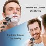 Нова Безжична електрическа самобръсначка за мъж бръснене брада, снимка 6