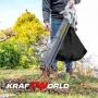 Електрически листосъбирач KraftWorld 3000W – Издухване, Засмукване, Раздробяване + Подарък втора тор, снимка 2