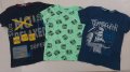 Лог от 3 тениски за момче, размер 146-152 см, снимка 1 - Детски тениски и потници - 42012163