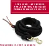 Чисто Ново Каубойско въже / повод за коне Weaver Equine Poly Cowboy Lead (3 м) | Месинг   , снимка 3