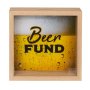 Дървена касичка Пари за бира / Beer Fund, снимка 2