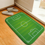 Постелка за баня Футболно игрище , килим за входна врата , баня , кухня , декорация , стадион, снимка 1