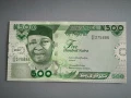 Банкнота - Нигерия - 500 найра UNC | 2022г., снимка 1